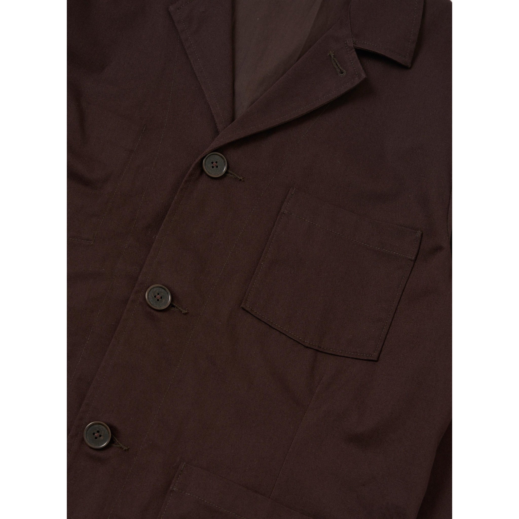 Universal Works Dizzy Jacket Twill Brown