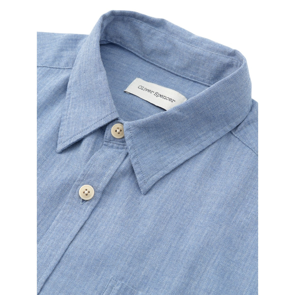 Oliver Spencer New York Special Shirt wyatt sky blue