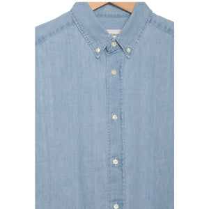 Oliver Spencer brook shirt denim light