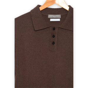 Daniele Fiesoli Polo Sponge Cotton DF 7033 33 moka