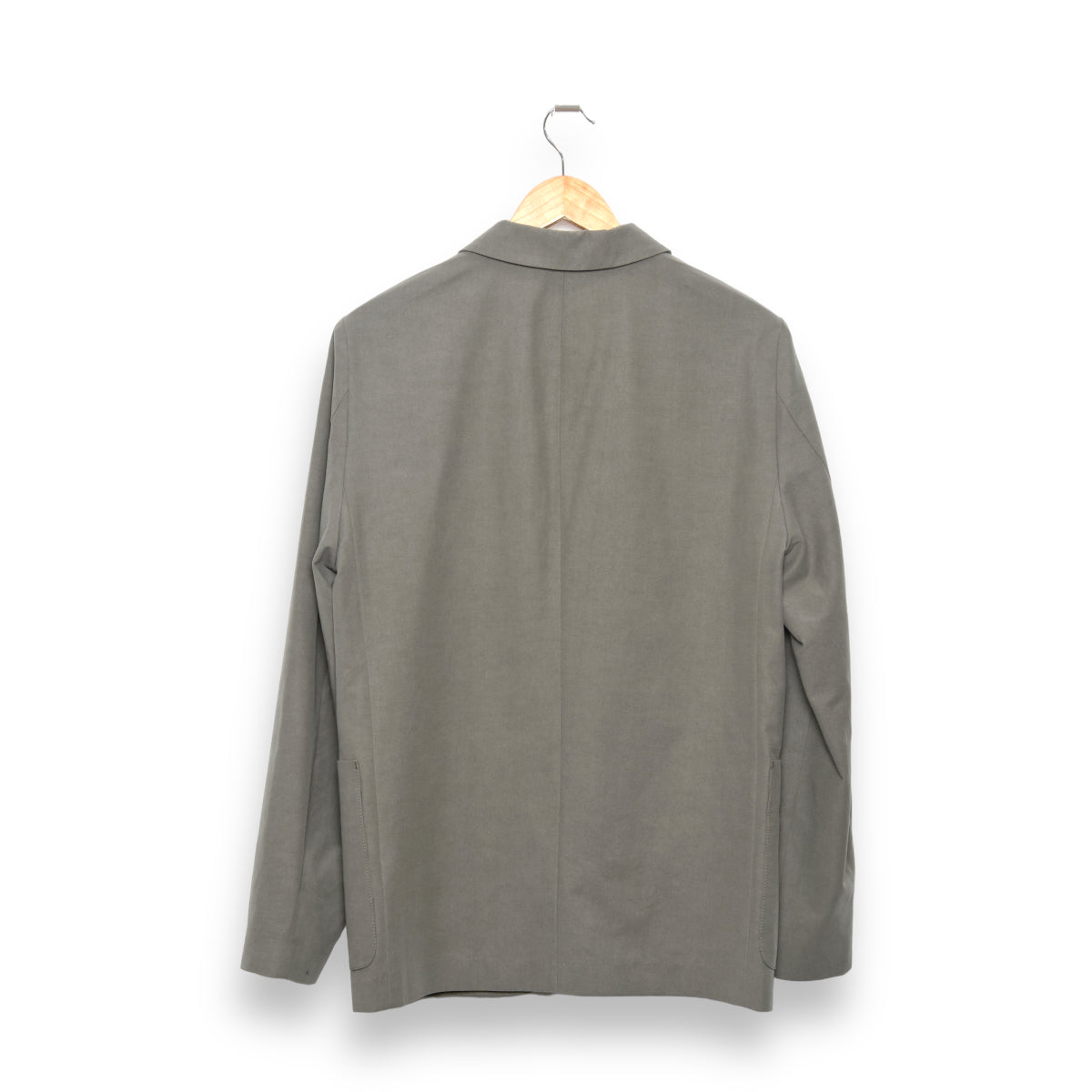 About Companions Enver blazer dusty olive tencel