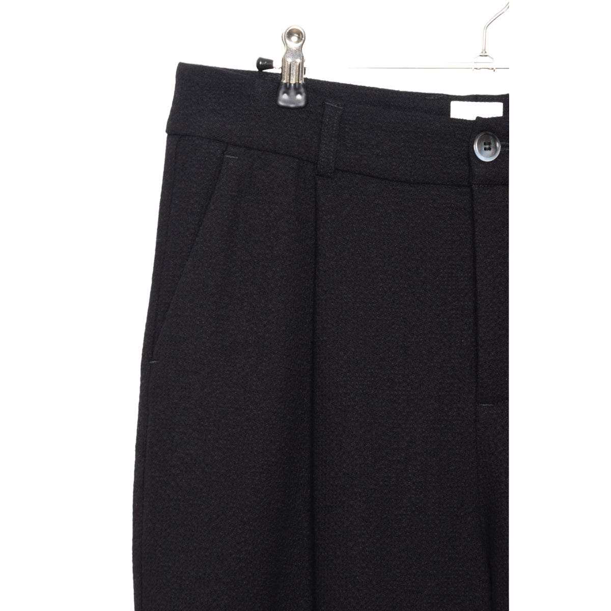 Delikatessen Trousers  black winter seersucker