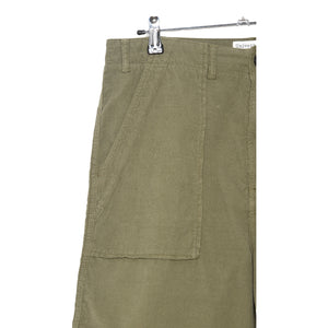 Universal Works Fatigue Short Summer Cord bright olive P26021