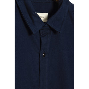 Oliver Spencer Clerkenwell Tab Shirt Marcia navy